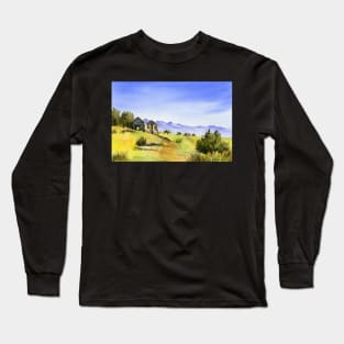 Ruined miner's hut, Welshtown, Bendigo Long Sleeve T-Shirt